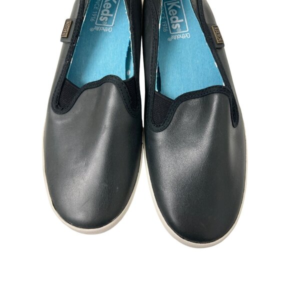 Keds Ortholite Black Slip-On Shoes - Picture 4 of 5
